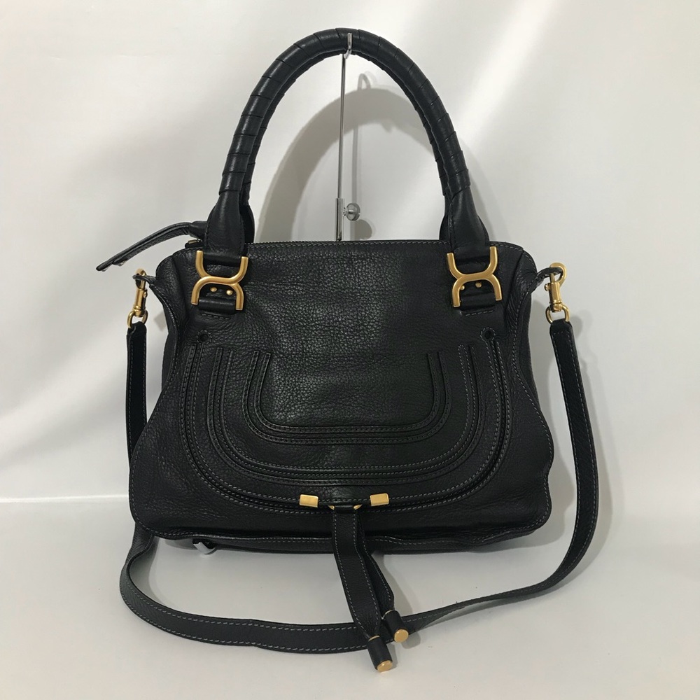 Authentic Chloe Medium Marcie Black 2way